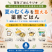 百年ごはん「夏のむくみを整える薬膳ごはん」配信しました